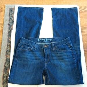Tommy Hilfiger Vintage Women's Boyfriend Boot Cut Denim Jean Sz 6R Medium Blue‎